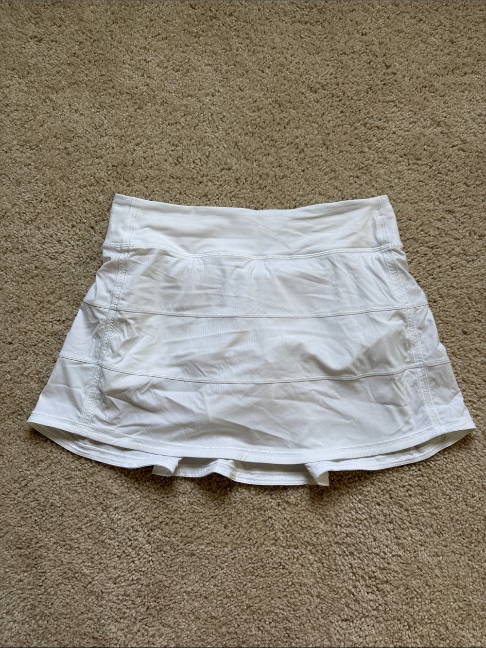 Lululemon - White Athletic Skort